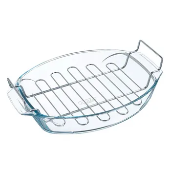 

Oven Dish Pyrex Irresistible Transparent Glass (39 x 27 cm)