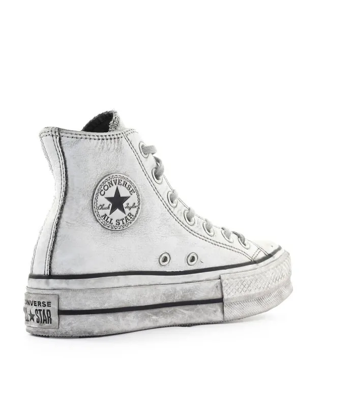 Белые кроссовки с принтом ALL STAR CHUCK TAYLOR