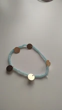 Moda pie cuentas de cristal de joyas tobillera de gota verano descalzo tobillo pulseras para pierna regalo para mujer Niña