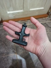 Arma de defensa personal de acero plástico nailon, herramientas de anillo de defensa personal, equipo de anilla