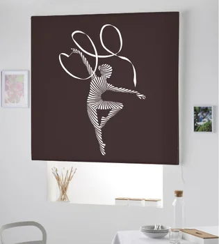

Blind Iroa Youth/Rhythmic Gymnastics! ROLLER BLINDS TRANSLUCENT! (CHOCOLATE 100X175)