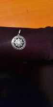 Pendant Necklace Charm No-Chain Women Jewelry Celestial Sun 925-Sterling-Silver Statement