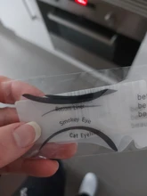 Plantilla para cejas, 2 uds. De tarjeta para delinear ojos, plantilla para delinear ojos, modelos de ojos, conformación de la plantilla, herramientas de maquillaje, sombra de ojos