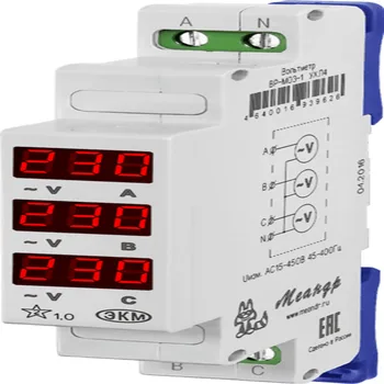 

Voltmeter ВР-М03, three-phase AC 50-450