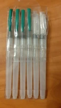Bianyo-pincel de pintura portátil con depósito de agua para acuarela, lápiz suave, pincel de acuarela para principiantes, suministros de arte para dibujar, 6 uds.