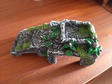 Ornament Platform-Toy Ramp-Tank Aquarium Turtle Basking Reptile Water-Aquatic-Climb Resin