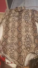 Body Sexy de piel de serpiente para mujer, Bodi de cuello alto de Coral, mono ceñido de terciopelo, mono con estampado de leopardo, ropa para discoteca, Tops