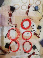 Tube-Line Neon-Light Led-Strip El-Wire Auto-Rope Flexible Garland 12V with 3M/5M