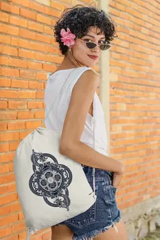 

Angemiel Bag Cosmic Pattern Dragon Cloth Backpack