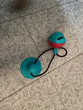 Juguetes de perro ventosa de silicona para perros de compañía Tug interactivo bola juguetes para mascotas masticar morder los dientes cepillo de limpieza de los perros Juguetes