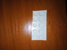 Tope de puerta de goma de silicona para cocina, 5MM de grosor, 11x5MM, amortiguador de parada autoadhesivo para gabinete, almohadilla amortiguadora, Hardware para muebles