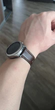 Correa de cuero genuino para samsung Galaxy watch 46mm engranaje de correa S3 Correa Frontier 22mm reloj Huawei 2 gt Correa 46mm