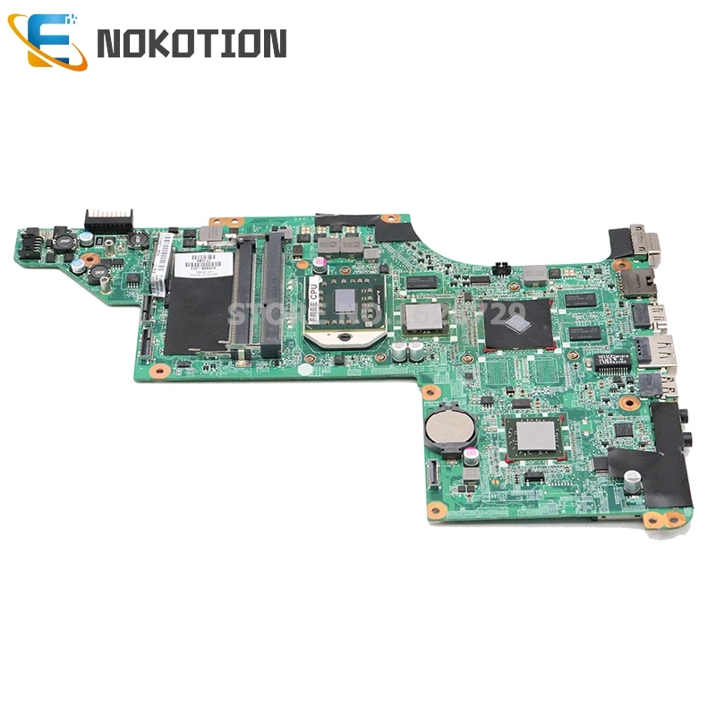 Hot Product  NOKOTION 615686-001 For HP Pavilion DV7 DV7-4000 series Laptop Motherboard Socket S1 DDR3 512MB GPU