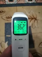 Termómetro infrarrojo Digital para la frente, herramienta de medida de la fiebre sin contacto para bebés y adultos