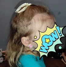 Niños lindo Animal flores oreja Clip oreja Cuff creativo dibujos animados chica pendiente Clip princesa dulce Clip pendiente niños joyería regalo