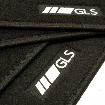 

Mercedes GLS X166 7 seater mats (2016-current) custom logo