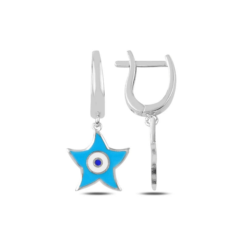 

Armagano Cabochons Sea Star British Lock Earrings