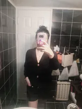 Cardigan Sweater Pull Black Green Women V-Neck GOPLUS for Oversized Vrouw Truien Femme