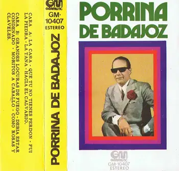 

The Cane. You don't have forgiveness and others-Porrina of Badajoz