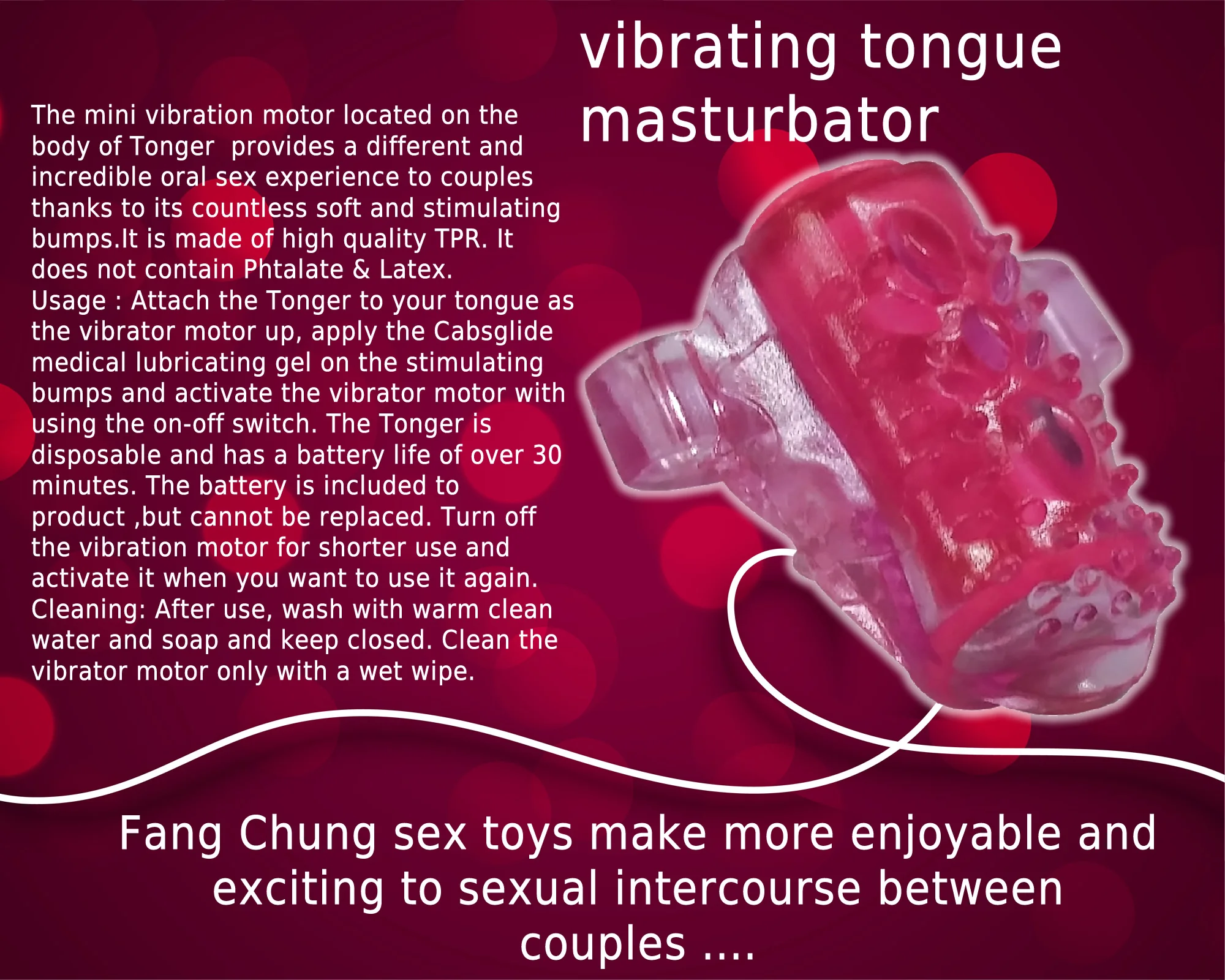 Love Oil For Oral Sex / Penis Sleeve picture