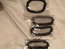 Ónix negro Natural con ojo de tigre piedra perlas pulsera de la joyería de los hombres 12 constelación de Leo los amantes pulsera Energy Balance