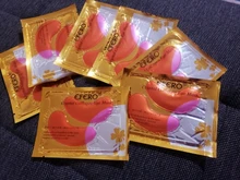 Mascarilla de colágeno para ojos, parches de cristal para el cuidado de la piel facial, Cosméticos antiarrugas, producto para eliminar las ojeras, parche ocular