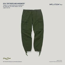 Мужские брюки карго на шнурке, модные облегающие брюки, уличная одежда в стиле хип-хоп, хлопковые брюки с карманами, 9326S