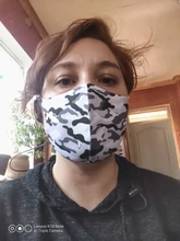 Mascarilla transpirable de camuflaje para exteriores, turbante facial de tela colorida reutilizable, Mondkapjes lavables neutros con estilo a la moda