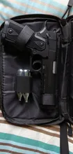 Bolsa táctica militar para pistola oculta, funda protectora para pistola de caza, accesorio Molle Army
