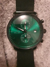 SWISH nueva moda verde para hombres relojes de marca superior de lujo impermeable deportes cronógrafo reloj de cuarzo hombres plata Relogio Masculino