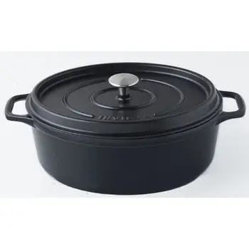 

Loaf Oval INVICTA - Ø 29 cm-Black-All heat sources, including induction