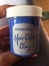Pomada de arcilla para estilismo del cabello, Gel de tinte para el cabello Natural desechable, color púrpura, para salón de plata, Unisex, 100ml