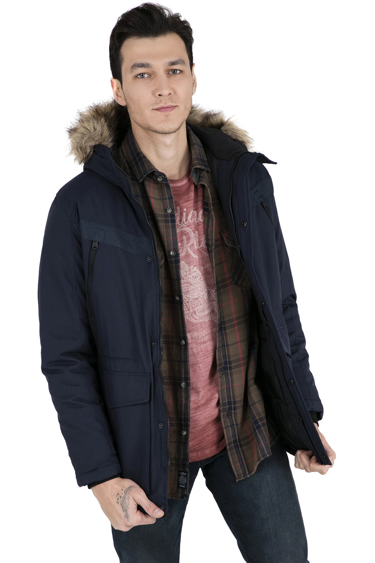 CORE de JACK & JONES JCOEARTH hombre abrigo 12138130|Chaquetas plumón|