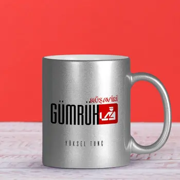 

Personalized Professional Customs Advisers Silver Gilt Mug Cup