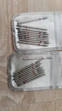 Juego de brocas de diamante para manicura, juego de brocas de diamante para taladro eléctrico, 10 Uds.