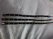 Coche LED tira de decorativo de estilismo de luz ambiental 30CM 15 lámpara SMD LED impermeable Flexible de la atmósfera blanco rojo amarillo azul