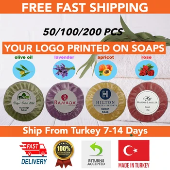 

Hotel Soap Disposable Scented 15gr 50/100/200 PCS Travel Hotel Toiletry Round Soap Hotel Supply Toiletries