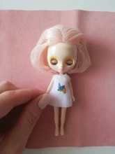 Mini muñeca de cuerpo normal DBS blyth, 10CM, BJD, regalo para niñas, juguete de anime, vestido aleatorio