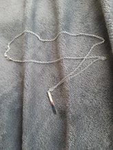 Collar de barra rectangular para hombre, cadena de acero inoxidable, resistente al agua, regalo de joyería, novedad de 2020