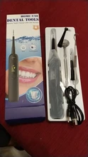 Escarificador Dental sónico eléctrico para blanquear los dientes, limpiador de sarro con pantalla LED, Kit de herramientas de eliminación