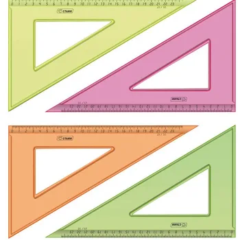 

Triangle 30 °, Stamm, transparent флуоресцентный,