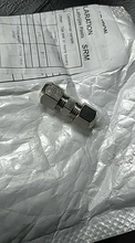 Fitting Joints-Tubing Ferrule-Tube Brass Compression Copper Nut-Lock Pipe Double-Card-Set