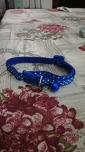 Collar de lentejuelas de colores para perros y gatos, hebilla ajustable, Collar de nailon para cachorros y gatitos, colgante con campana, accesorios para mascotas, 1 unidad