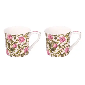 

Mug pink roses 230 ml (set of 2 pcs) Museum of London