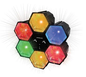 

Effect light LED 6 hexagons Party Fun Lights