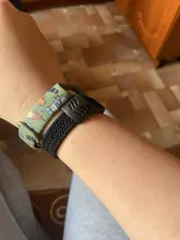 Correa de nailon trenzado para xiaomi Mi band 5, pulsera de nailon trenzado para xiaomi Mi band 6, 4 y 3