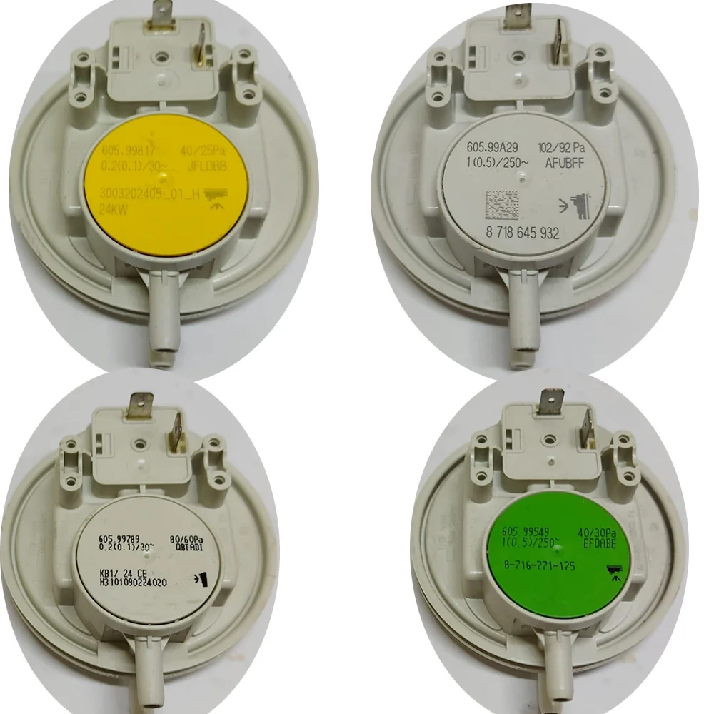 Pressostato Aria Gas Caldaia Viessmann - Baxi-Ariston-Alfa-Heatline Capriz - Vaillant - Turbomax - Main Combi - Pottert