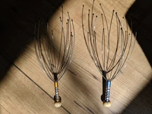 Masajeador cabezal de PC Cuello, masaje de cuero cabelludo, pulpo, relajación, Spa, venta al por mayor #82196, 1 unidad