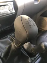 Car-Gear-Head-Shift-Knob-Cover Ball-Collars Ford-Focus-2-3-4-Mk2 MK3 MK4 MT