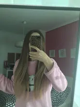 Pelucas de cabello Natural para Mujeres Afro, pelo sintético largo y liso, color marrón ombré, resistente al calor, a la moda, para Cosplay diario